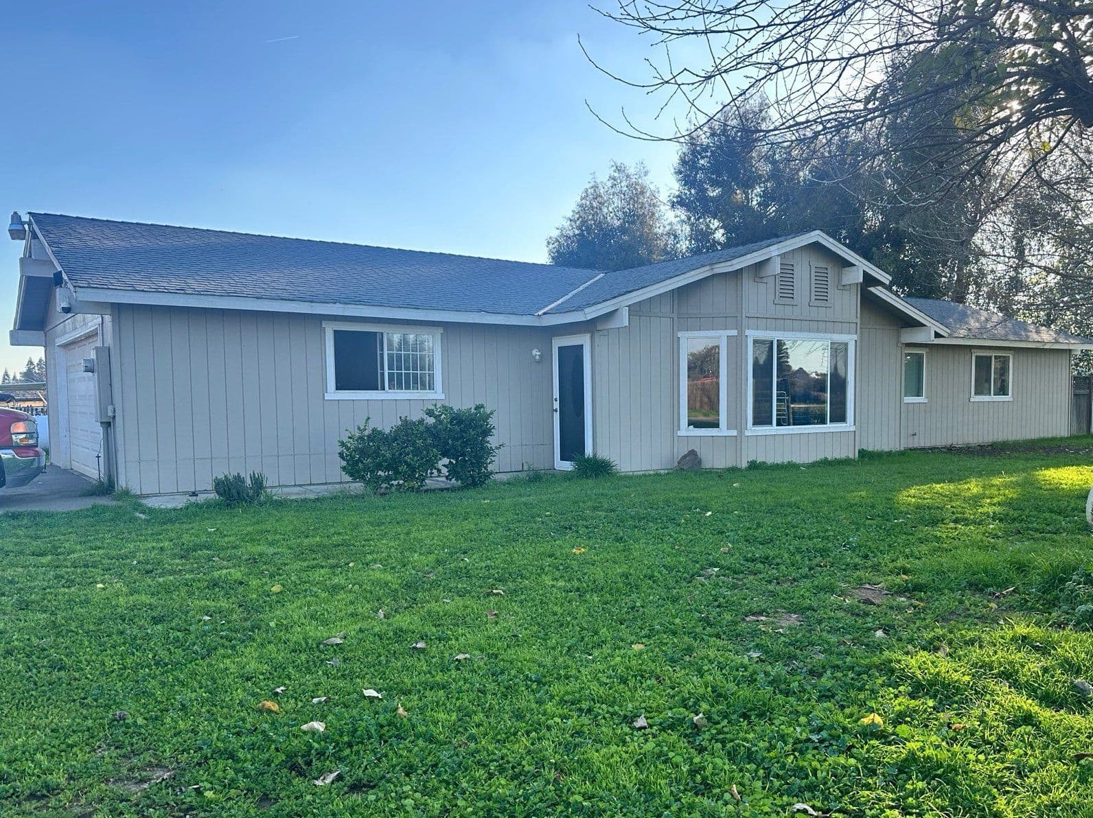 Scandinavian house exterior AI redesign example