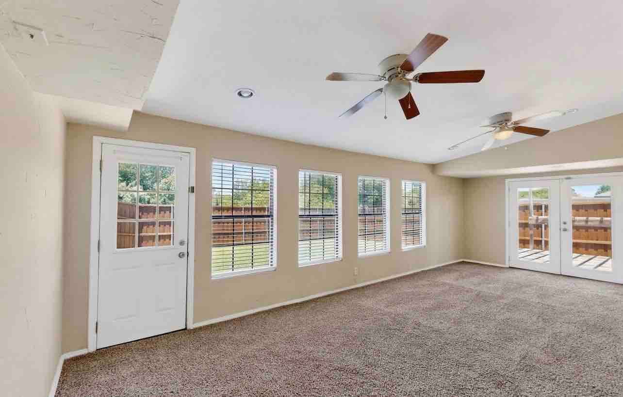 Japandi style room for AI redesign