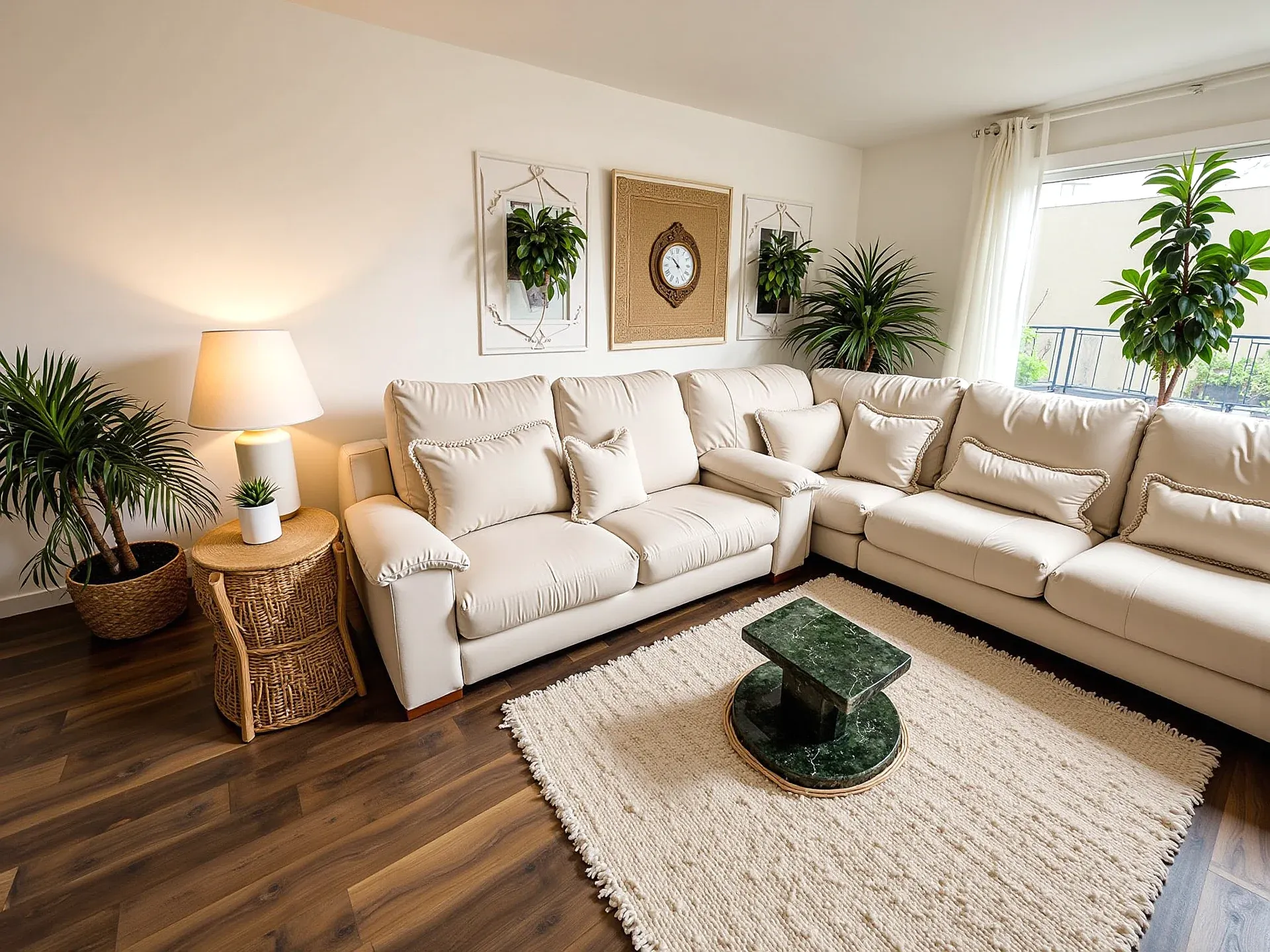 AI room design after transformation - free interior redesign result